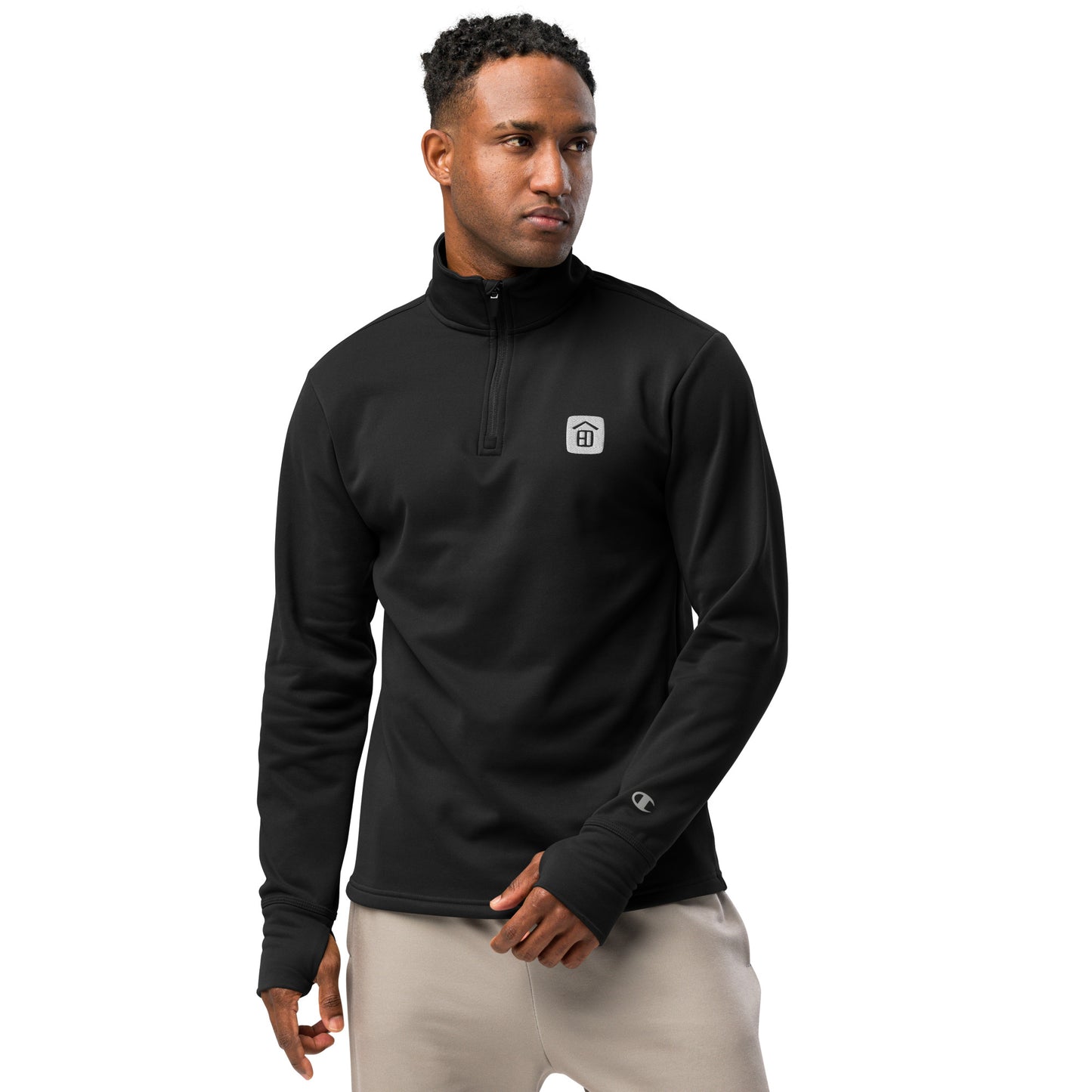 Quarter zip pullover