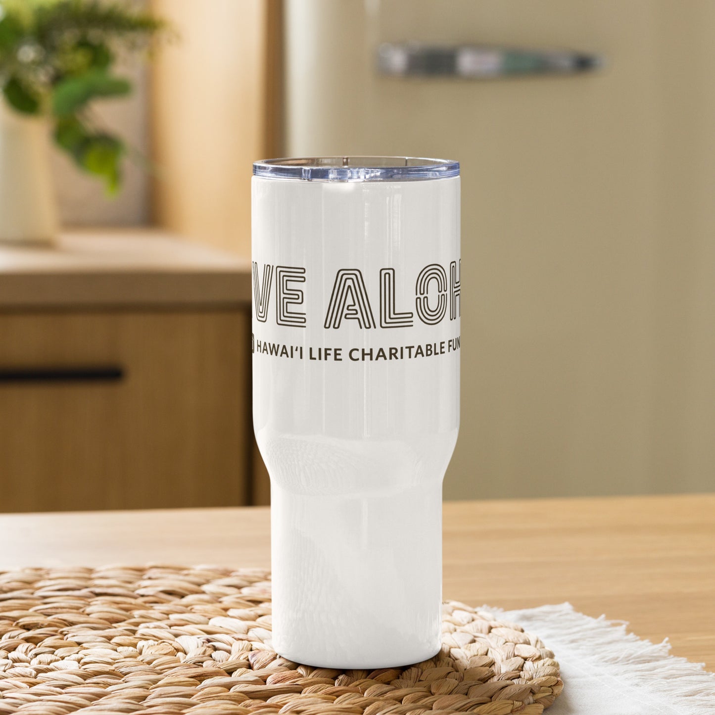 Give Aloha HLCF Travel mug with a handle