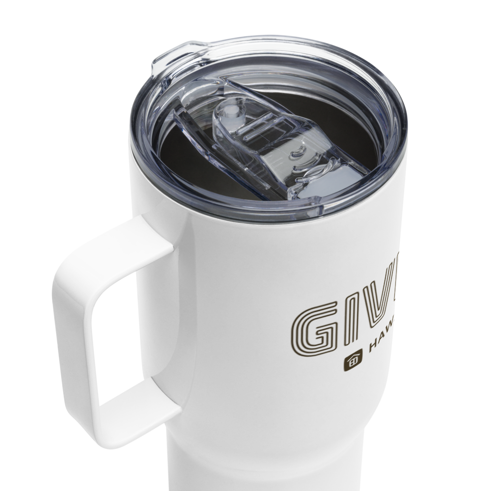 Give Aloha HLCF Travel mug with a handle